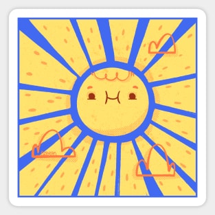 good vibes sun Magnet